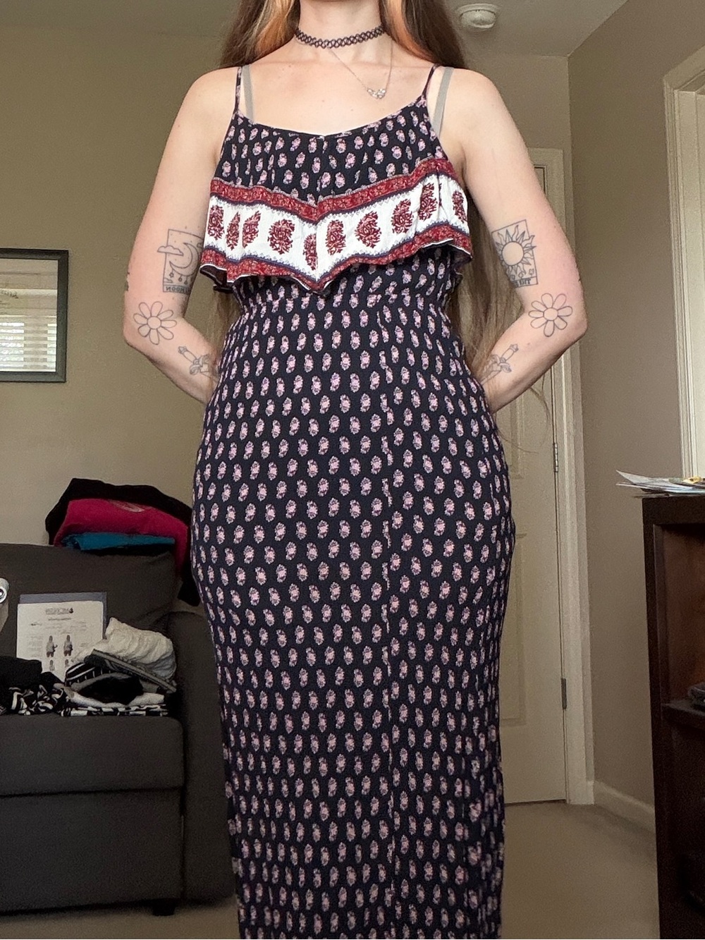 🌺 Pattern Dress - Picture 2 of 5